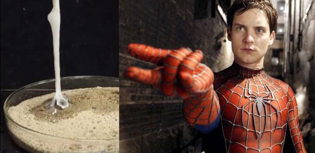Cientistas criam teia do Homem-Aranha da vida real