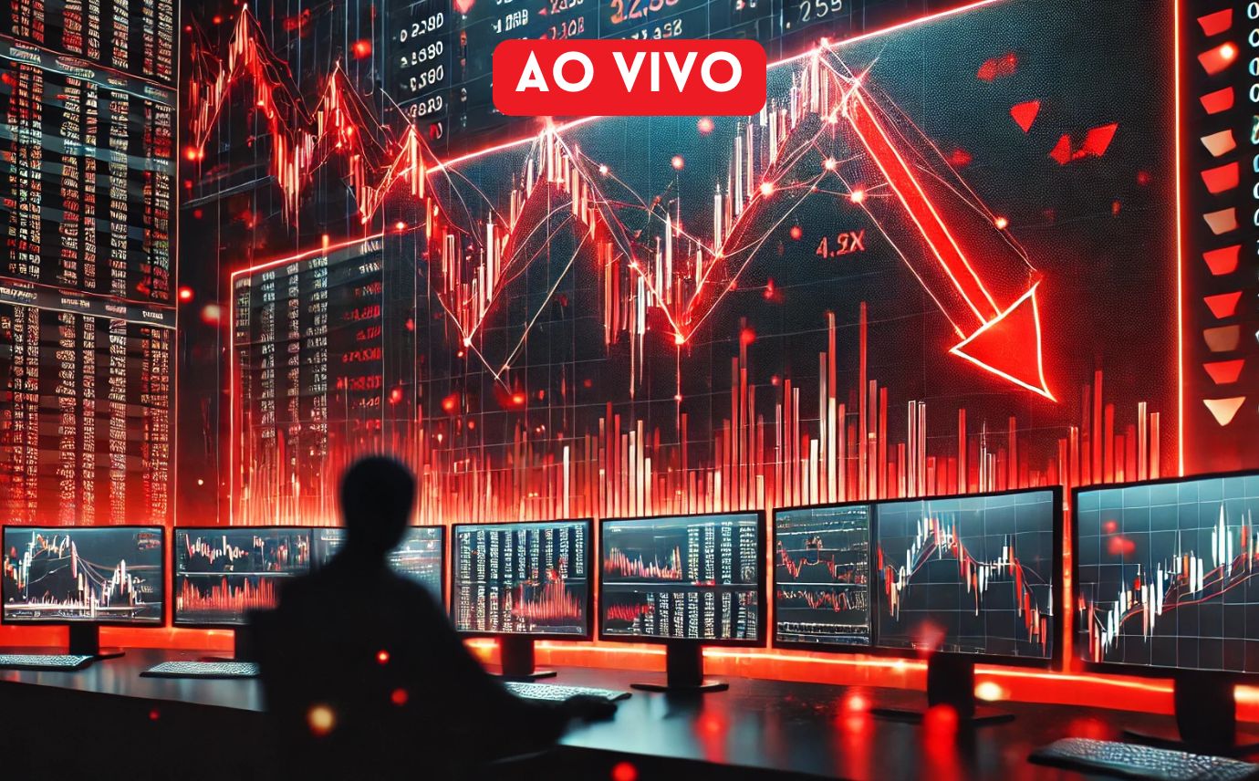 Ibovespa Ao Vivo: Bolsa acompanha exterior e cai; bancos sobem Ibovespa Ao Vivo: Bolsa acompanha exterior e cai; bancos sobem