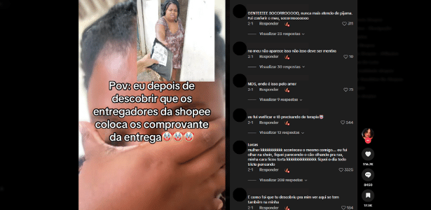 Entregador tirou uma foto minha ao entregar pacote; pode isso?