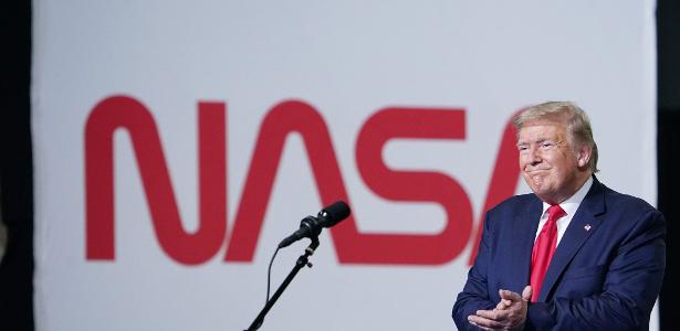 Trump prioriza viagem a Marte e cancela estação lunar para 2026 Trump prioriza viagem a Marte e cancela estação lunar para 2026