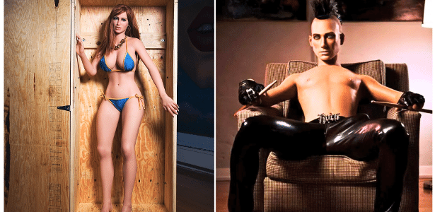 os bonecos sexuais com IA e toque realista