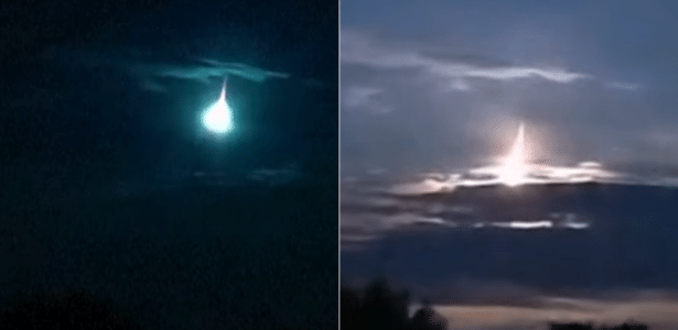 'Bola de fogo' cruza céu do Japão e transforma noite em dia