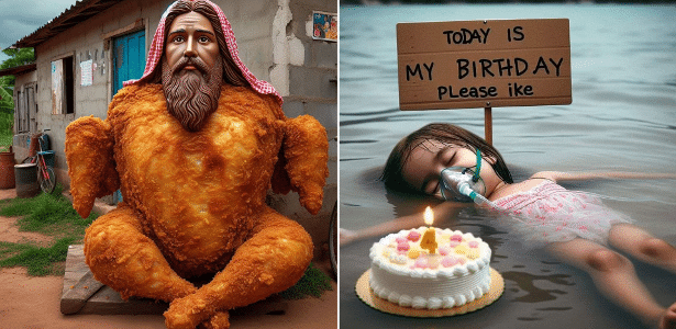 Imagens sem sentido tomaram suas redes? O que é AI Slop