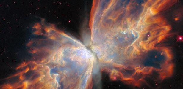 'Coração' de borboleta cósmica pode revelar informações sobre planetas