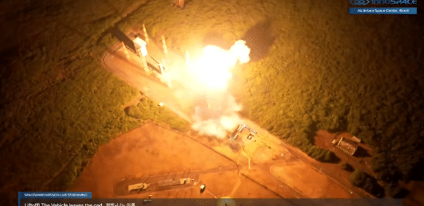 Foguete sul-coreano explode ao ser lançado da base de Alcântara (MA)