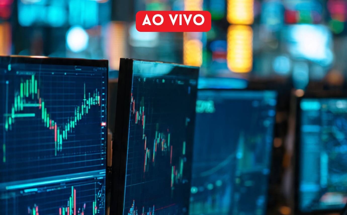 Ibovespa Hoje Ao Vivo: Bolsa oscila com bancos em queda, mas PETR4 e VALE3 em alta