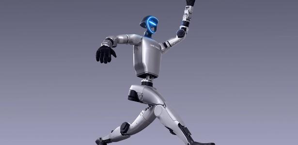 China lidera em robô humanoide e vende peça até para os robôs da Tesla