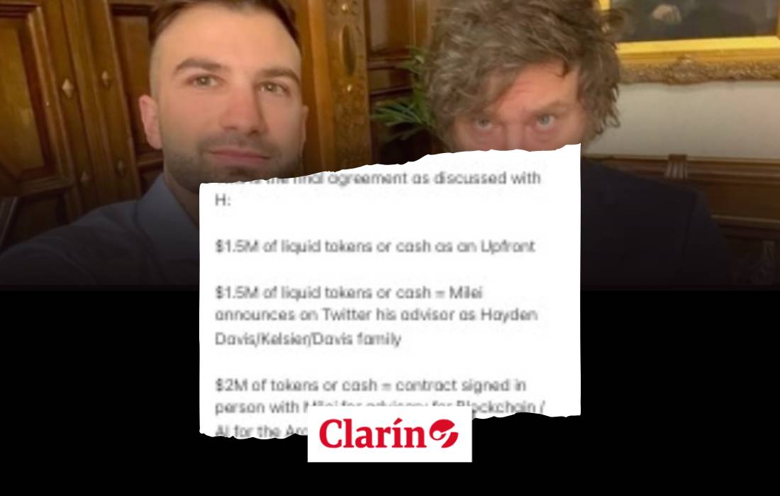 Suposto acordo de US$ 5 milhões amplia escândalo cripto de Milei na Argentina